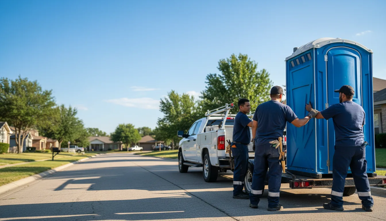 Portable Toilet Rental in Russellville, AR near me